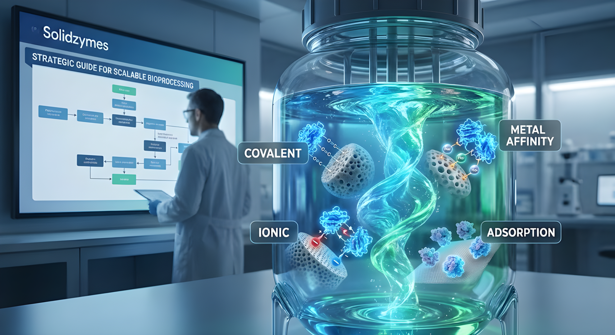 Choosing the Right Enzyme Immobilization Chemistry: A Strategic Guide for Scalable Biocatalysis